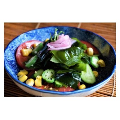 【2つの食感】 三陸産 サラダわかめ 170g ×5袋 [小野徳 20565557]