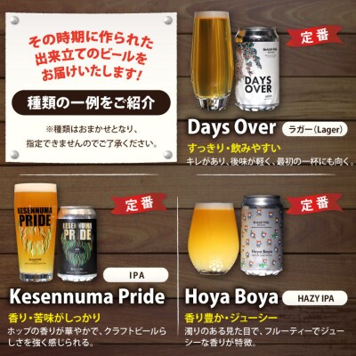 3回 定期便 BTB クラフトビール 6缶 セット【総計18缶】 [20565981]