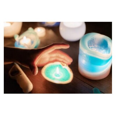SHIBITACHI Round Candle(S)1個 ともしびプロジェクト [20563594]