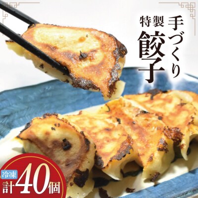 餃子 手づくり 特製餃子(20個入りx2p) [食工房貞秀 宮城県 気仙沼市 20563773]