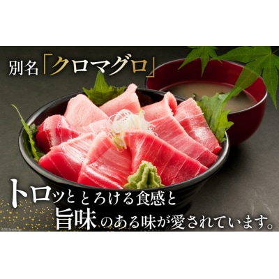 昭福丸の天然本まぐろ (中トロ・赤身) 各180g 計360g 20563782