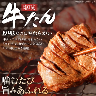 厚切り牛タン 塩味 500g [亀山精肉店 20565156]