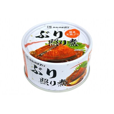 缶詰 国産 ぶり照り煮 170g×24缶 [20565803]