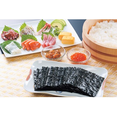 焼のり鼎浦 7袋 箱入り(1袋=7枚) [横田屋本店 宮城県 気仙沼市 20563786]