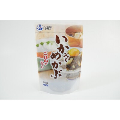 小野万 いか入りめかぶ 170g 10個セット [小野万 宮城県 気仙沼市 20564618]