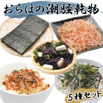 【港町から贈り物】おらほの潮騒乾物セット 5種類 [豊洋海産流通 宮城県気仙沼市 20565628]