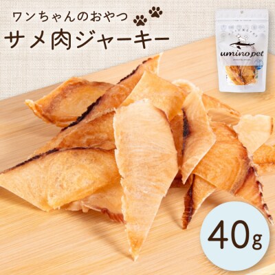 UMINO PET サメ肉ジャーキー 40g [石渡商店 20563930]