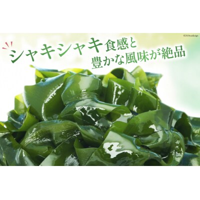 【漁師さんからのおすそわけ】新芽わかめ 300g(約100g×3袋) [20564375] ◎