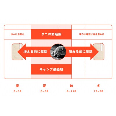 ダニ捕りシート ダニクル 寝袋用 1個(2枚入) [エース産業 20563937]