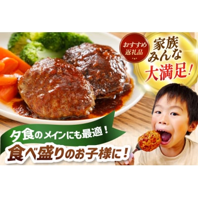 レンジで簡単 ハンバーグ 50個 60g×25個入×2袋 オサベフーズ 20563951