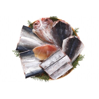 凍眠市場 三陸沖産 干物セットB 5種 計1350g [シャディ 20564018]