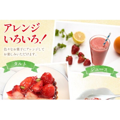 訳あり 冷凍 夏いちご すずあかね 約1kg [水山養殖場 20564004]