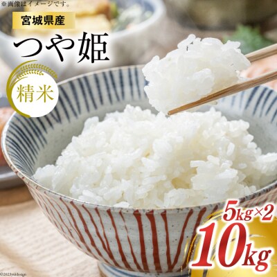 米 宮城県産 つや姫 10kg(5kg×2) 20564923