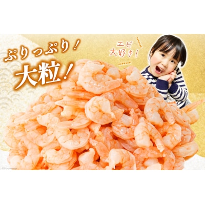たっぷり 大粒 むきえび 1.6kg (800g×2p) 背わた処理済み [20564351]
