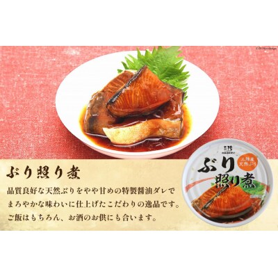 三陸産 ぶり 缶詰 食べ比べ セット 170g×9缶 3種×3缶 [20565276]