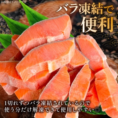 訳あり 減塩 鮭 【厚切り】 切身 3kg [20565553] サーモン 国産