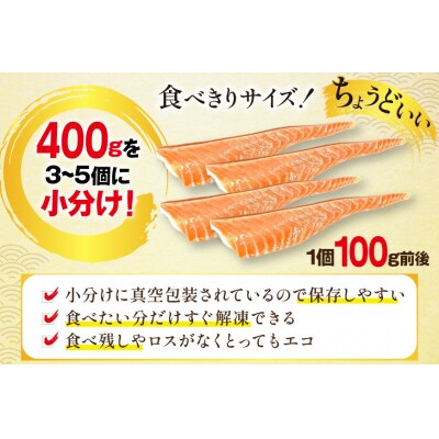 訳あり 無添加 ノルウェー産 アトランティックサーモン 大トロ 400g 20565658