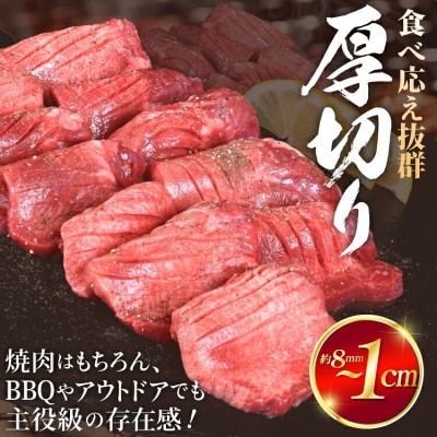 厚切り 牛タン 500g 2p 計1kg 大容量 [20564898] 