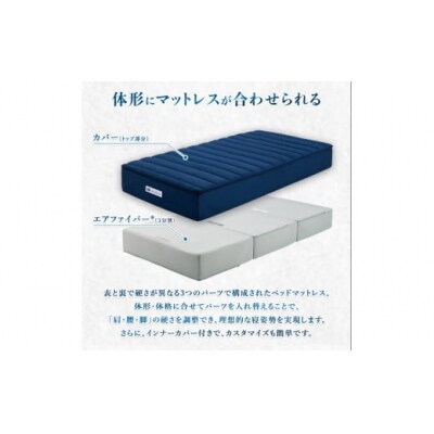 エアウィーヴ ベッドマットレスS04p　セミダブル