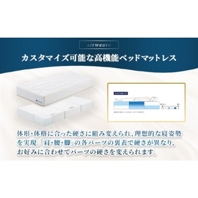 エアウィーヴ ベッドマットレス S4.0p ダブル| 【正規品】 日本製 睡眠 快眠 寝具 高反発