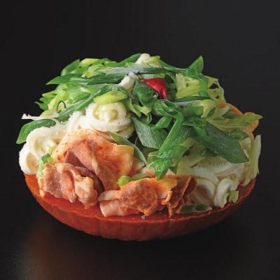 神楽門前湯治村 元祖うまから 冷凍夜叉うどん 4個セット[No5895-0441]