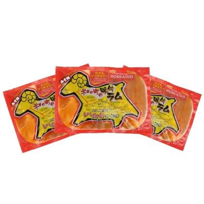 羊の町の 味付け(みそ味) ラム肉 ジンギスカン 400g×3袋