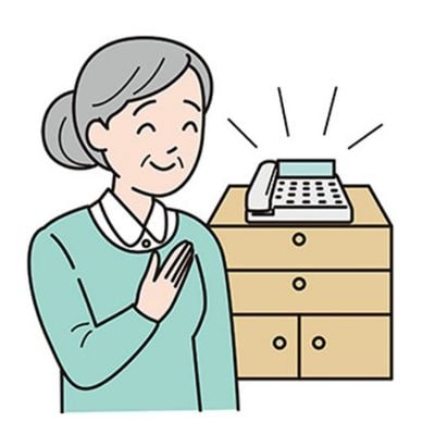 郵便局「みまもりでんわサービス(固定電話3か月間)」 / お年寄り 標茶町