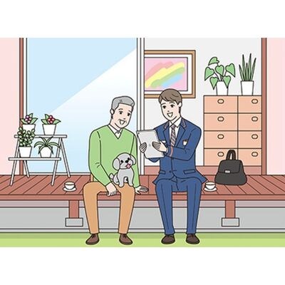 郵便局「みまもり訪問サービス(3か月間)」 / お年寄り 標茶町