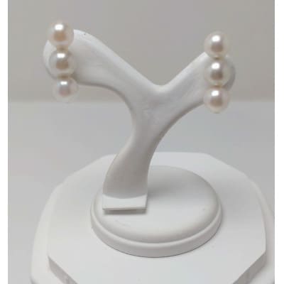 アコヤ真珠 4.5m/m UP ピアス 純チタン 2128