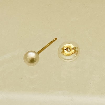 アコヤ真珠3.5mm　K18 スタッドピアス 1730