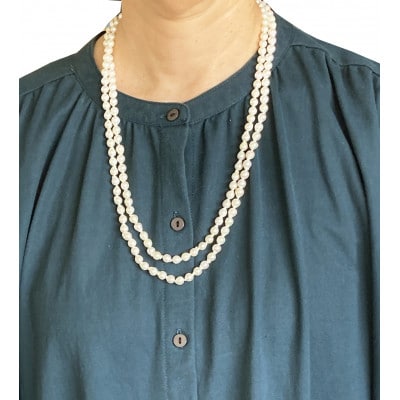 アコヤ真珠6～7mm ロングネックレス120cm 1896