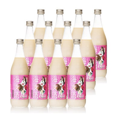 碧志摩メグの『本当の海女酒』750g×12本(ノンアルコール)　1647