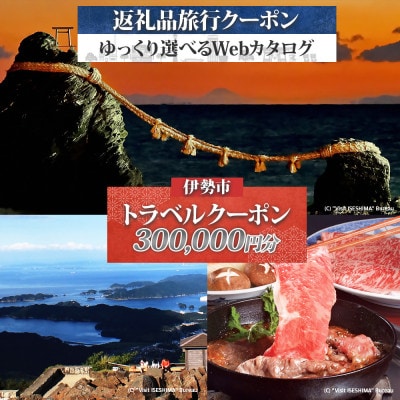 伊勢市 後から選べる旅行Webカタログで使える! 旅行クーポン(300,000円分)　1831