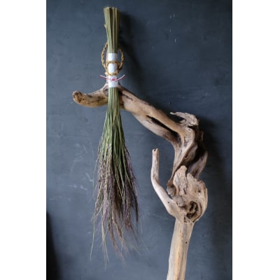 お山の米束飾り 約50～60cm 正月飾り しめ縄 正月 日本製 お飾り 白川町 / Sunpo