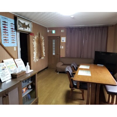 コテージ一棟貸切り宿泊券　3名様　知床フィッシングガイド&コテージねこのしっぽ　