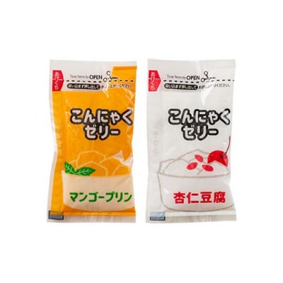 マンゴープリン・杏仁豆腐こんにゃくゼリー(20g×6個×12袋入)×各1箱 F21E-235