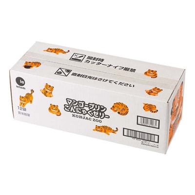 マンゴープリンこんにゃくゼリー(20g×6個×12袋入)×1箱 F21E-240