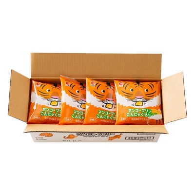 マンゴープリンこんにゃくゼリー(20g×6個×12袋入)×1箱 F21E-240