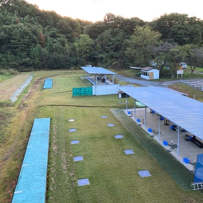 クレー射撃ラウンド券(2ラウンド クレー50枚)×3枚 F21E-420