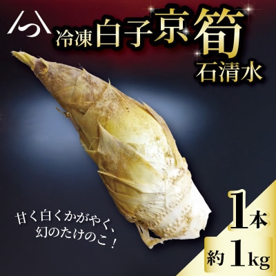 京都府八幡市産 白子京筍 石清水 1本 約1kg 冷凍