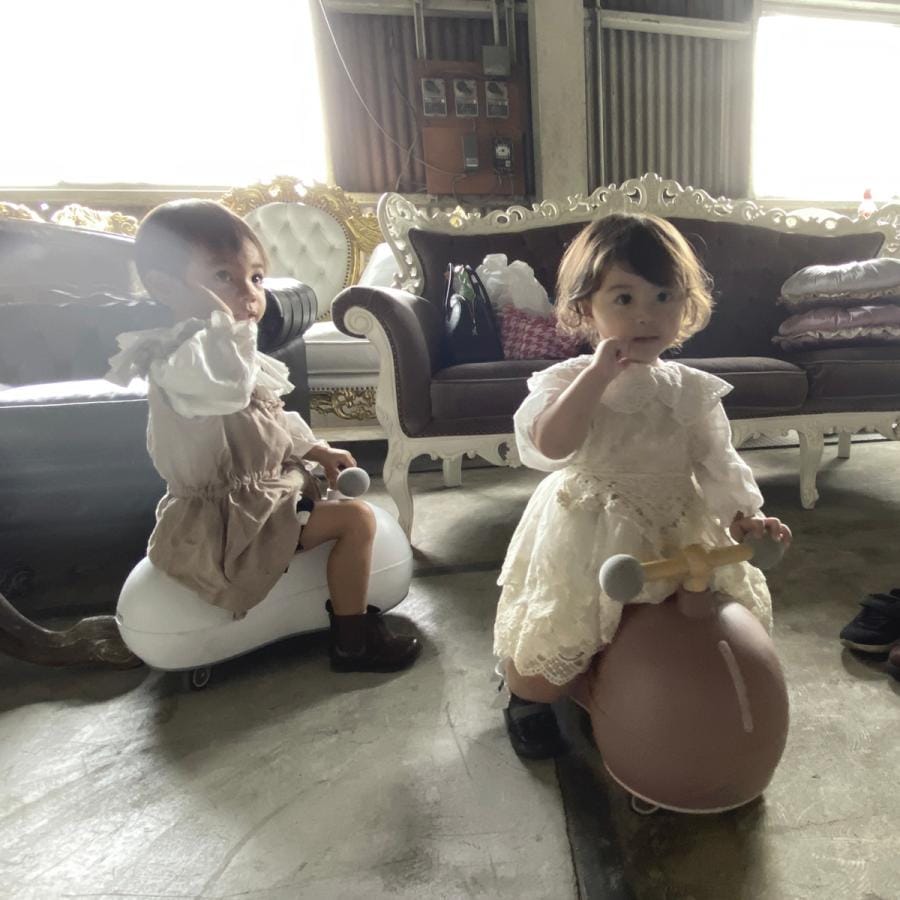 ベビースクーター marm baby scooter 1台 milktea1,2歳 誕生日プレゼント