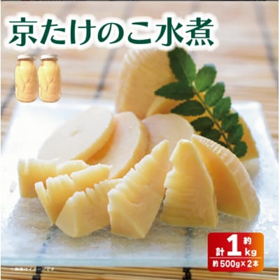 【 先行受付 】京たけのこ 水煮 約1kg 京都府八幡市 白子筍