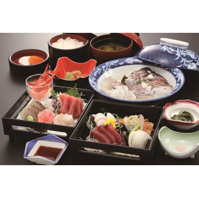 百年料亭　宇喜世 特別室で「お造り御膳」ご昼食券(2名様分)