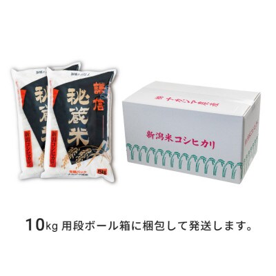 【2ヵ月毎定期便】＜隔月発送＞謙信秘蔵米(精米)10kg全6回