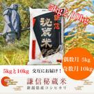 【発送月固定定期便】謙信秘蔵米(精米)　月替わり発送＜偶数月5kg・奇数月10kg＞全12回