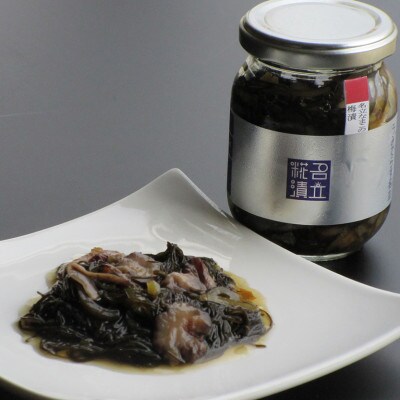 発酵のまち上越より　名立のかあちゃん手作りのお刺身の漬物3本　甘えび・いか・なまこ