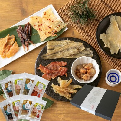 越後上酒漬け珍味8品セット【上越銘酒能鷹&岩の原葡萄園製造ワイン使用】