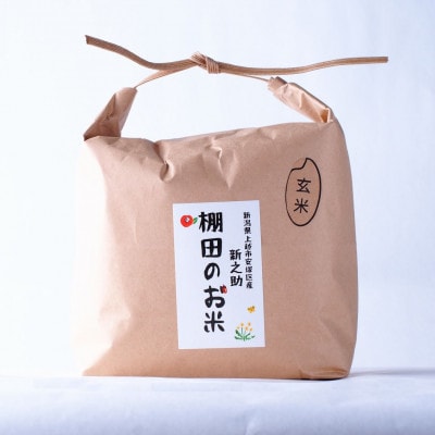 雪むろ棚田米新之助 2kg 玄米