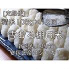 【毎月定期便】雪むろ棚田米コシヒカリ10kg精米-新潟県上越市安塚区産-全12回