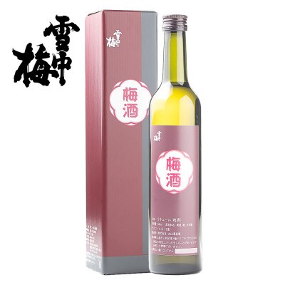 雪中梅　梅酒　500ml　化粧箱入